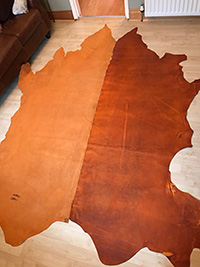 leather whole cowhide