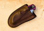 Spyderco Delica Leather Friction Sheath