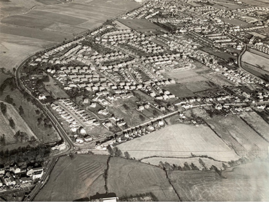 Garforth Aerial Photo 1962