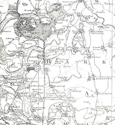 Garforth Map 1770