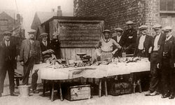 Garforth Miners On Strike