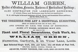 Garforth William Green Advert