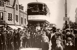 Guiseley Opening Of The Tramways