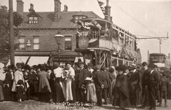 Guiseley Opening Of The Tramways