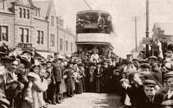 Guiseley Opening Of The Tramways