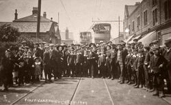 Guiseley Opening Of The Tramways