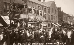 Guiseley Opening Of The Tramways