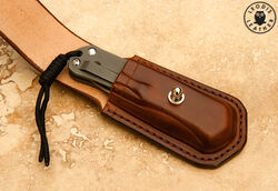 Chris Reeve Knives Sebenza Leather Pouch