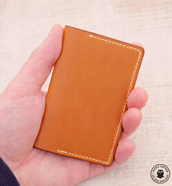 Leather card wallet