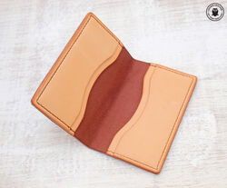 Leather card wallet