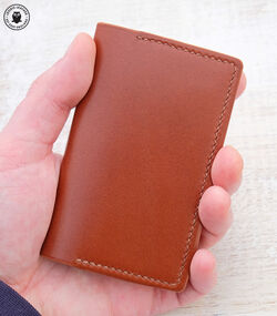 Leather card wallet