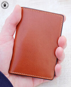 Leather card wallet