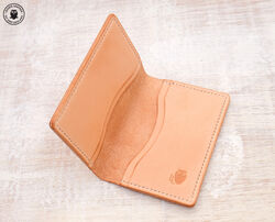 Leather card wallet