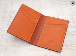 Leather card wallet