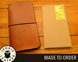 Leather Midori Travelers Notebook Cover