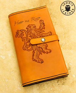 Leather Game of Thrones Moleskine Large Classic Notebook Cover