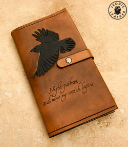 Leather Game of Thrones Moleskine Large Classic Notebook Cover