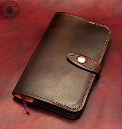 Leather Moleskine Pocket Classic Notebook Cover