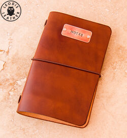 Leather Moleskine Small Cahier or Field Notes Cover