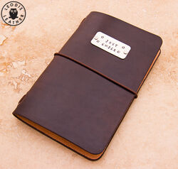 Leather Moleskine Small Cahier or Field Notes Cover