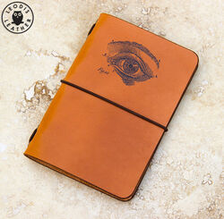 Leather Midori Travelers Passport Notebook Cover