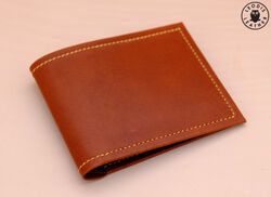 Leather kangaroo wallet