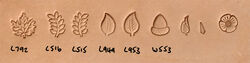 Leather Flower Examples